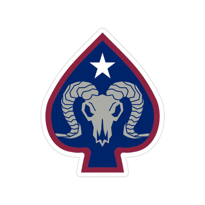 17th Sustainment Brigade (U.S. Army) Transparent STICKER Die-Cut Vinyl Decal-4 Inch-The Sticker Space