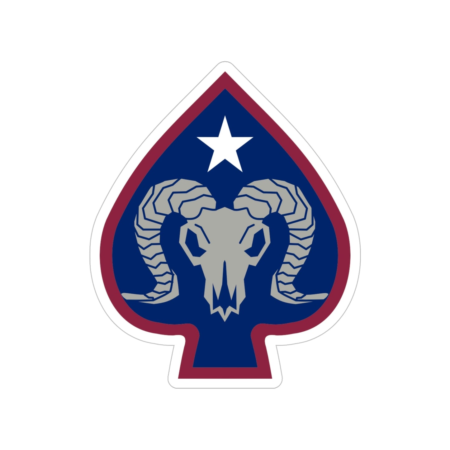 17th Sustainment Brigade (U.S. Army) Transparent STICKER Die-Cut Vinyl Decal-5 Inch-The Sticker Space