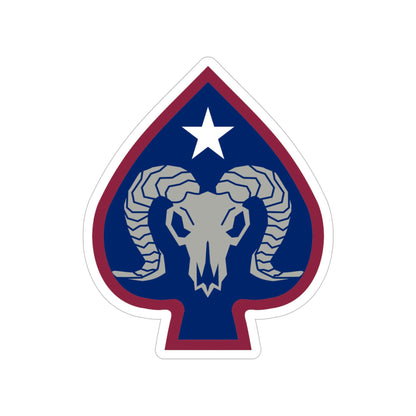 17th Sustainment Brigade (U.S. Army) Transparent STICKER Die-Cut Vinyl Decal-5 Inch-The Sticker Space