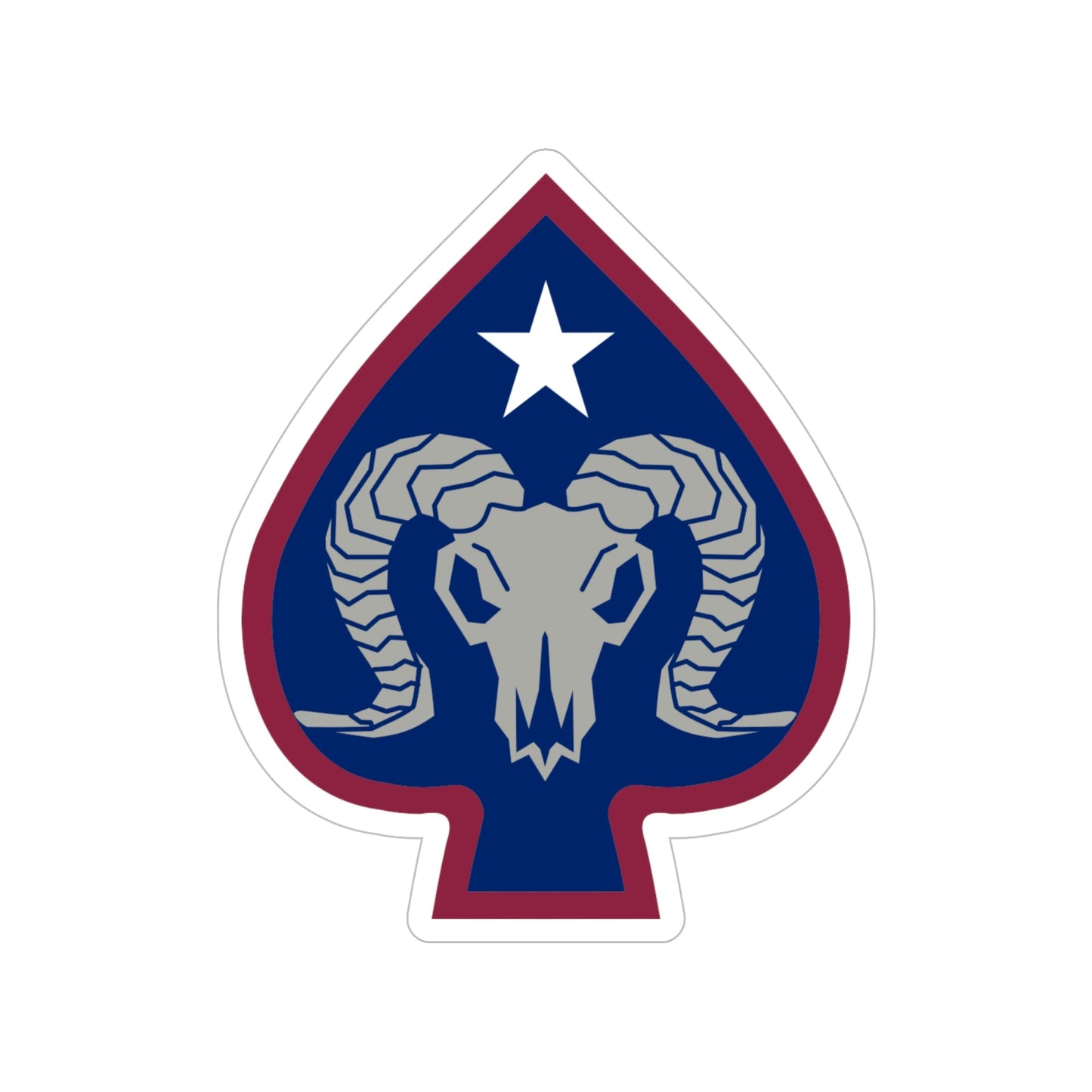 17th Sustainment Brigade (U.S. Army) Transparent STICKER Die-Cut Vinyl Decal-6 Inch-The Sticker Space