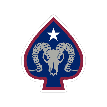 17th Sustainment Brigade (U.S. Army) Transparent STICKER Die-Cut Vinyl Decal-6 Inch-The Sticker Space