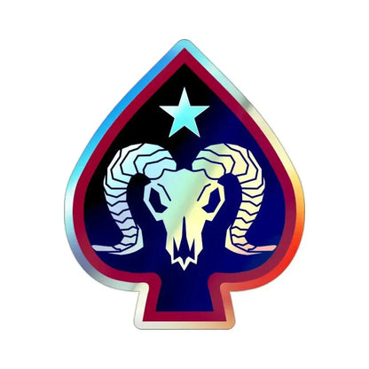 17th Sustainment Brigade (U.S. Army) Holographic STICKER Die-Cut Vinyl Decal 2 Inch Holographic - The Sticker Space