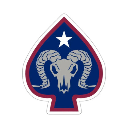 17th Sustainment Brigade (U.S. Army) STICKER Vinyl Kiss-Cut Decal 2 Inch White - The Sticker Space
