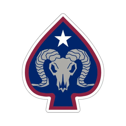 17th Sustainment Brigade (U.S. Army) STICKER Vinyl Kiss-Cut Decal 6 Inch White - The Sticker Space
