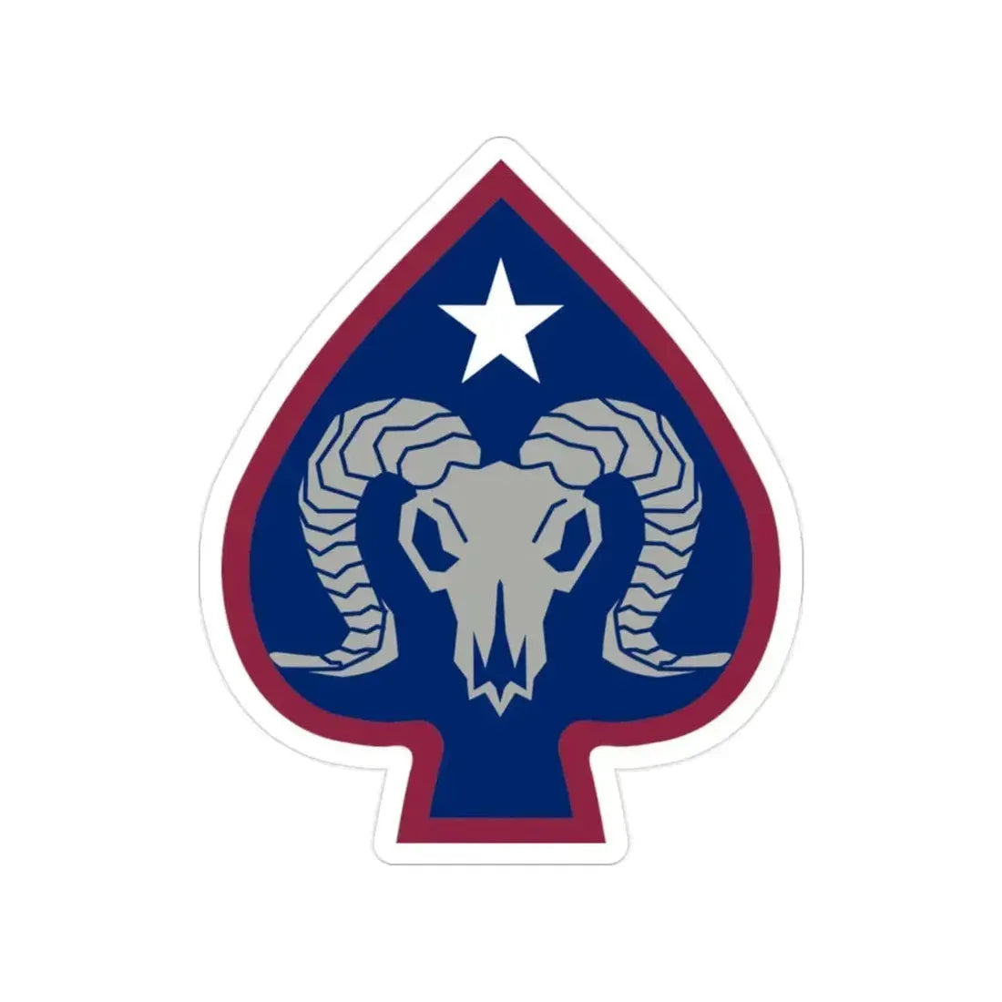 17th Sustainment Brigade (U.S. Army) Transparent STICKER Die-Cut Vinyl Decal 2 Inch - The Sticker Space