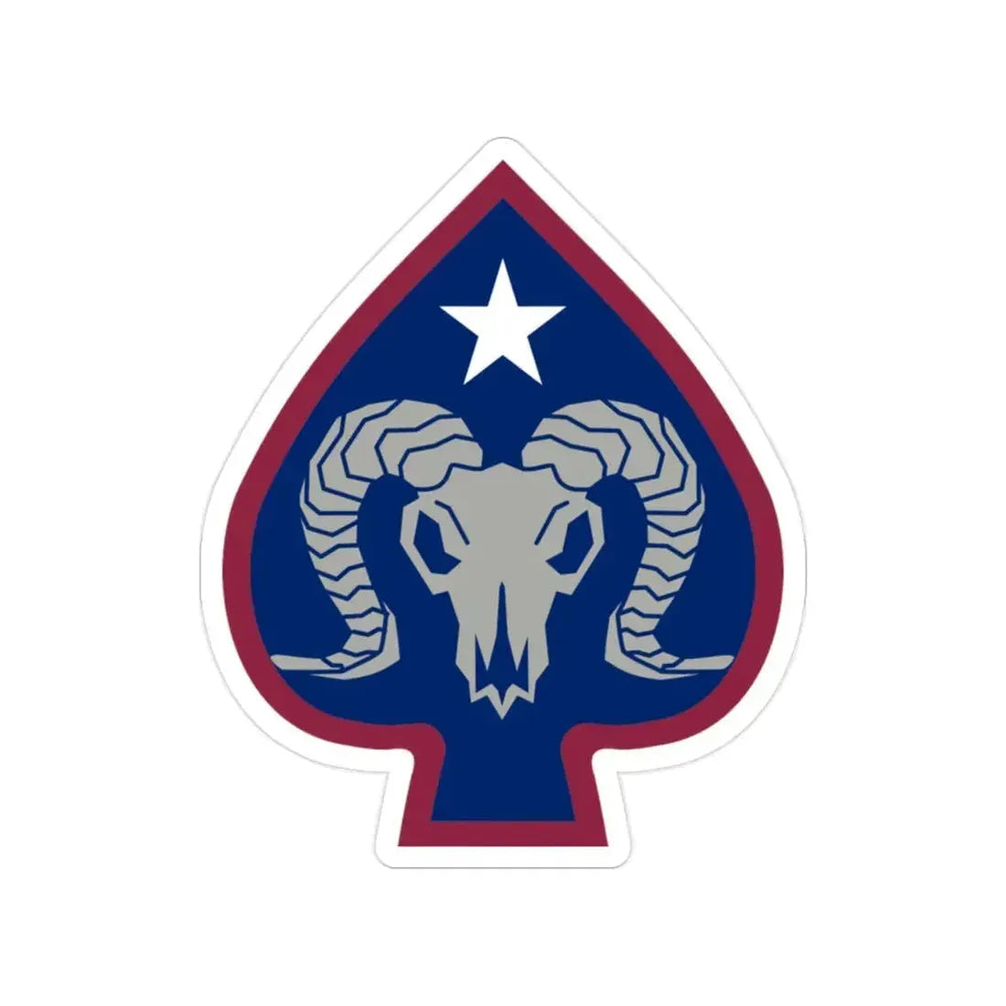 17th Sustainment Brigade (U.S. Army) Transparent STICKER Die-Cut Vinyl Decal 2 Inch - The Sticker Space