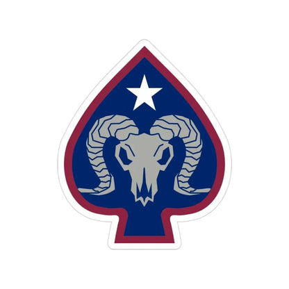 17th Sustainment Brigade (U.S. Army) Transparent STICKER Die-Cut Vinyl Decal 3 Inch - The Sticker Space