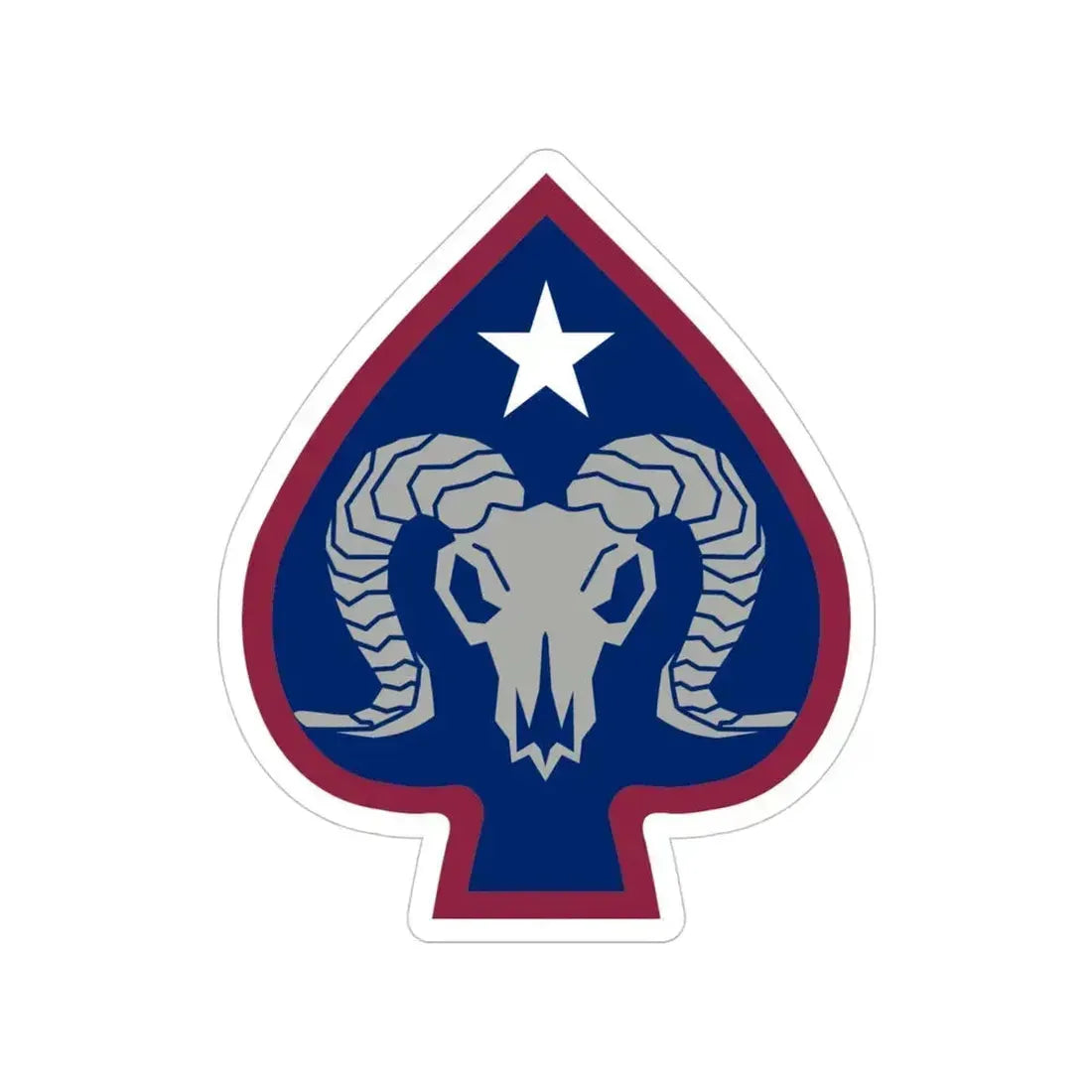 17th Sustainment Brigade (U.S. Army) Transparent STICKER Die-Cut Vinyl Decal 4 Inch - The Sticker Space