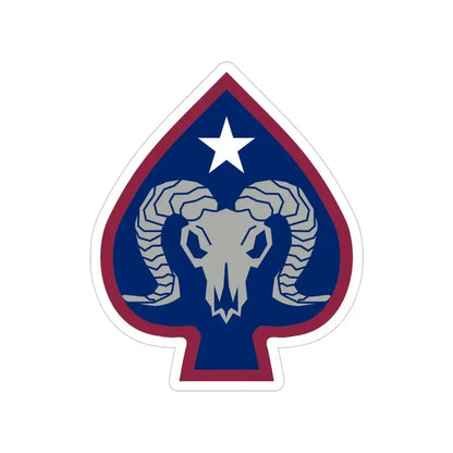 17th Sustainment Brigade (U.S. Army) Transparent STICKER Die-Cut Vinyl Decal 4 Inch - The Sticker Space