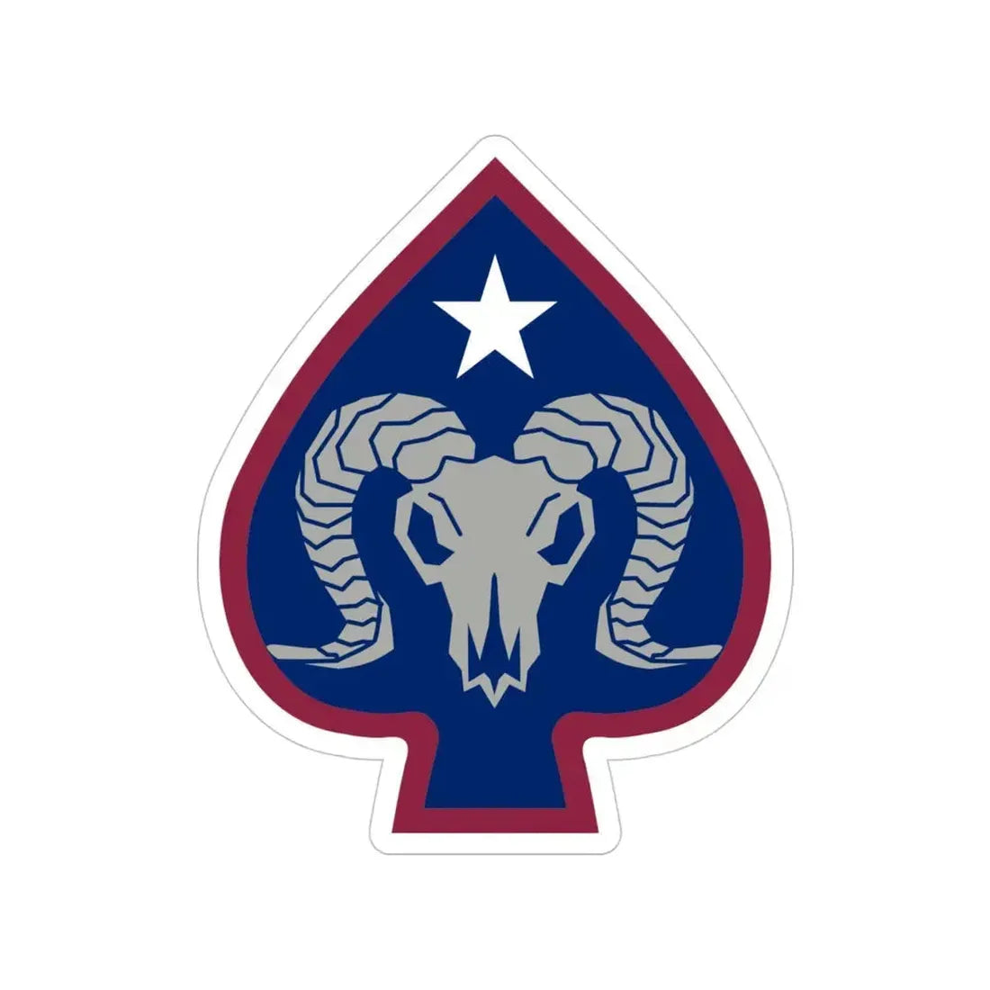 17th Sustainment Brigade (U.S. Army) Transparent STICKER Die-Cut Vinyl Decal 4 Inch - The Sticker Space