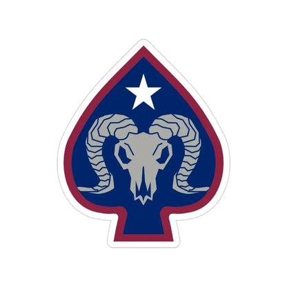17th Sustainment Brigade (U.S. Army) Transparent STICKER Die-Cut Vinyl Decal 4 Inch - The Sticker Space