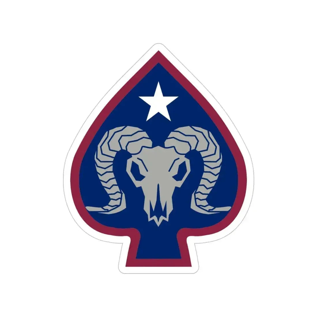 17th Sustainment Brigade (U.S. Army) Transparent STICKER Die-Cut Vinyl Decal 5 Inch - The Sticker Space