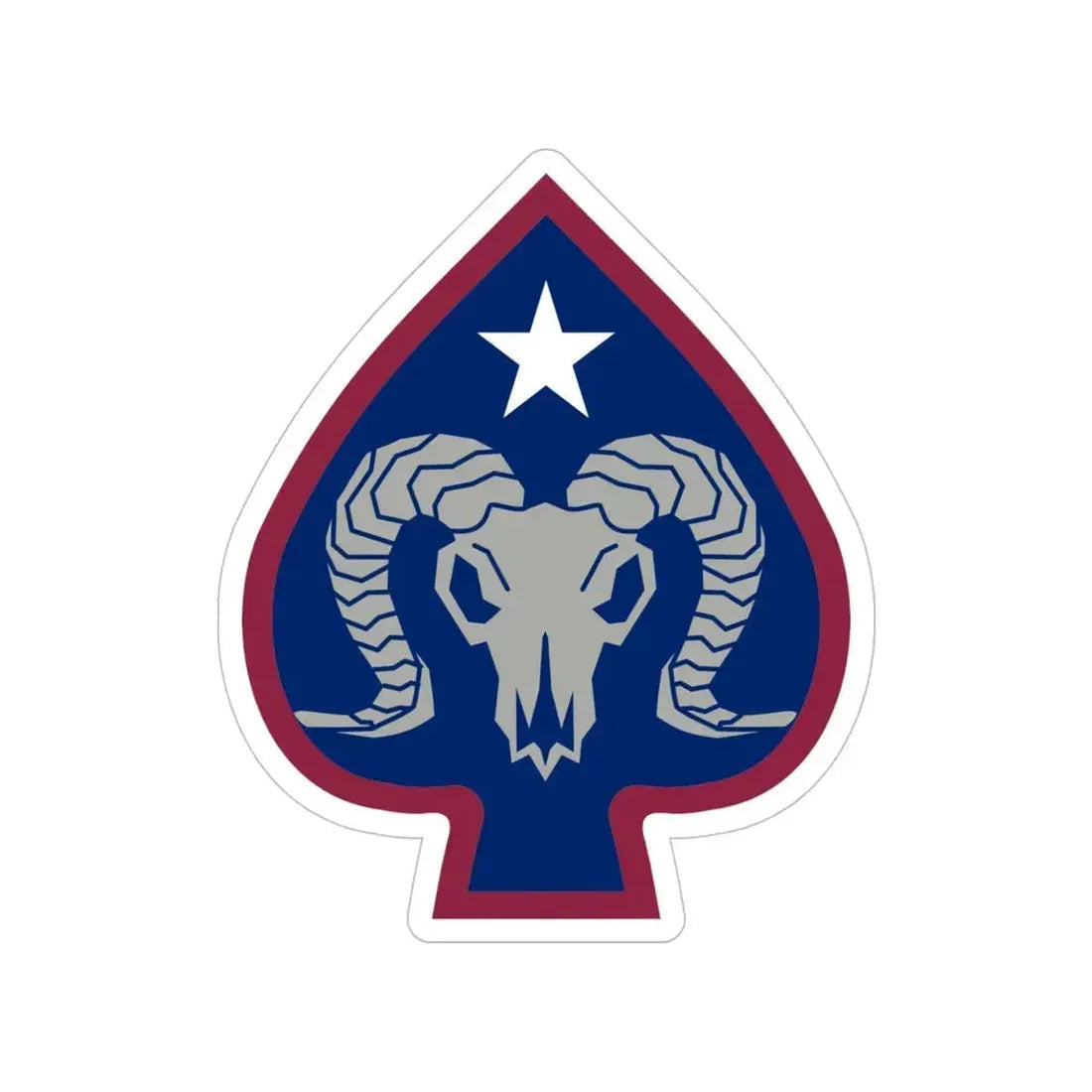 17th Sustainment Brigade (U.S. Army) Transparent STICKER Die-Cut Vinyl Decal 5 Inch - The Sticker Space