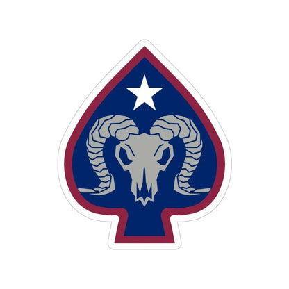 17th Sustainment Brigade (U.S. Army) Transparent STICKER Die-Cut Vinyl Decal 5 Inch - The Sticker Space