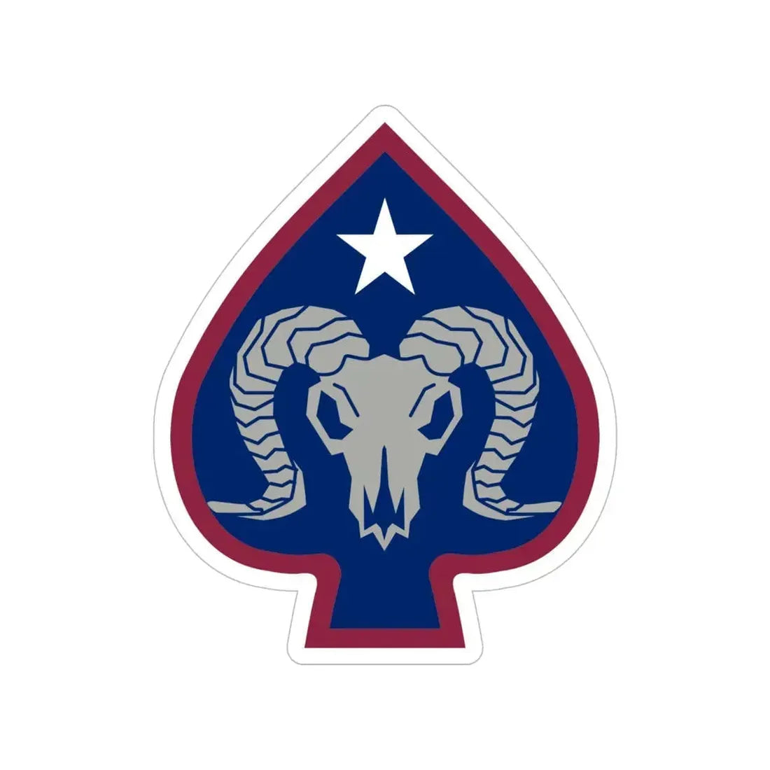 17th Sustainment Brigade (U.S. Army) Transparent STICKER Die-Cut Vinyl Decal 6 Inch - The Sticker Space