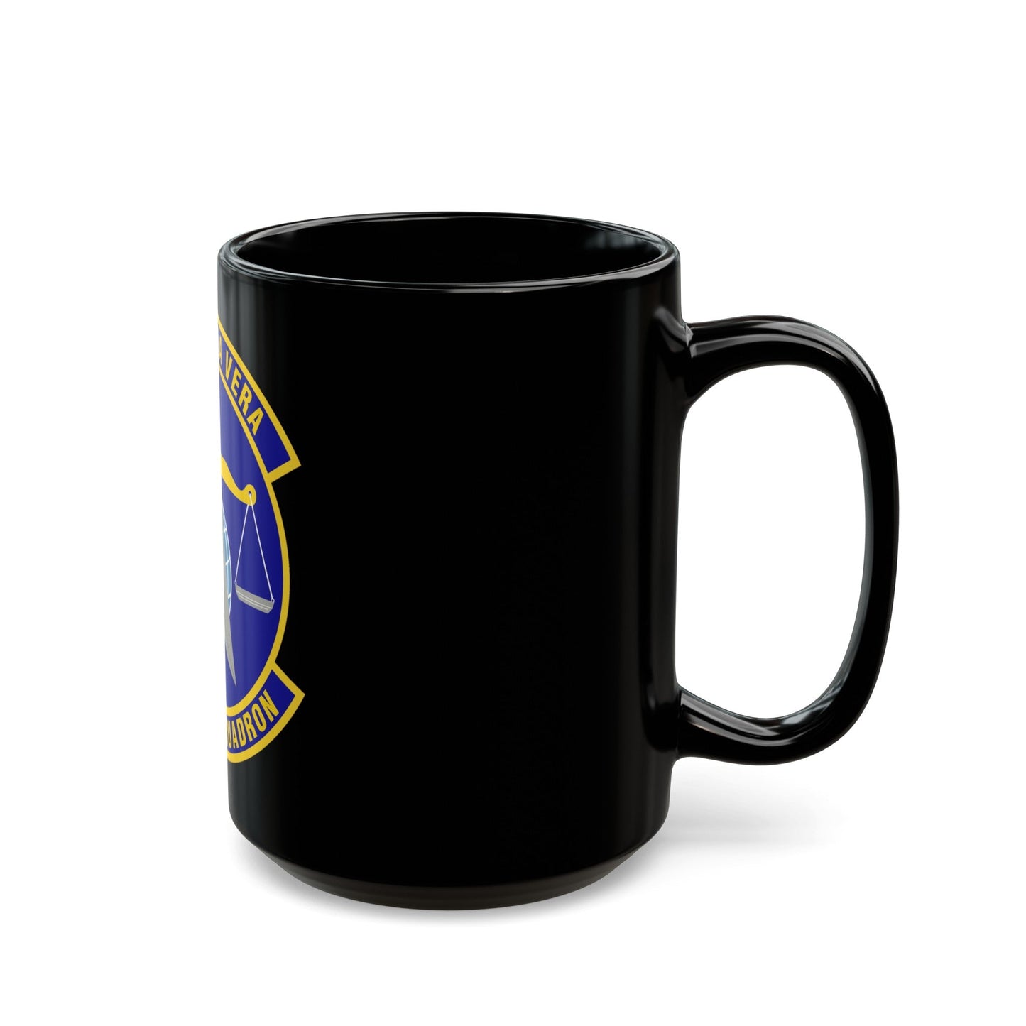 17th Test Squadron (U.S. Air Force) Black Coffee Mug-The Sticker Space