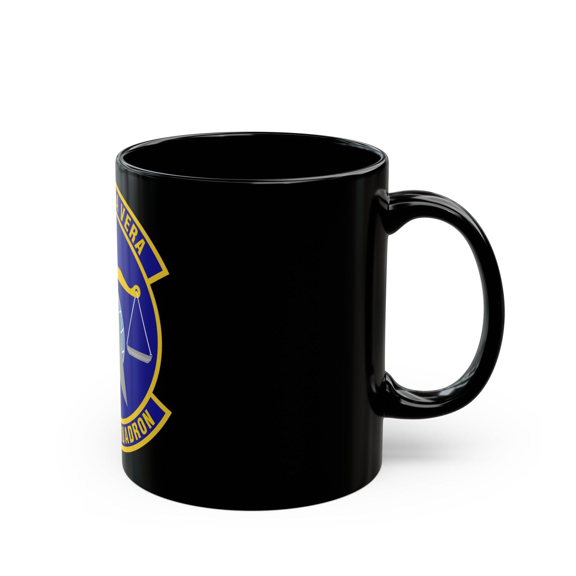 17th Test Squadron (U.S. Air Force) Black Coffee Mug-The Sticker Space