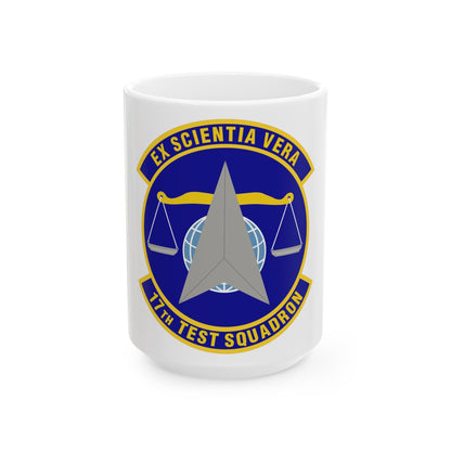 17th Test Squadron (U.S. Air Force) White Coffee Mug-15oz-The Sticker Space