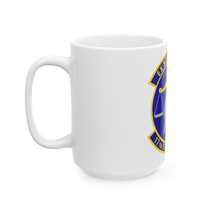 17th Test Squadron (U.S. Air Force) White Coffee Mug-The Sticker Space