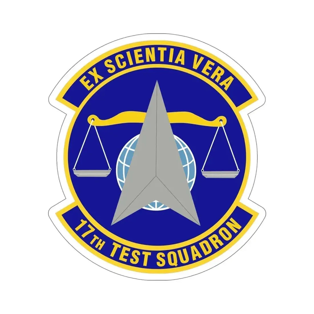 17th Test Squadron (U.S. Air Force) STICKER Vinyl Die-Cut Decal - The Sticker Space