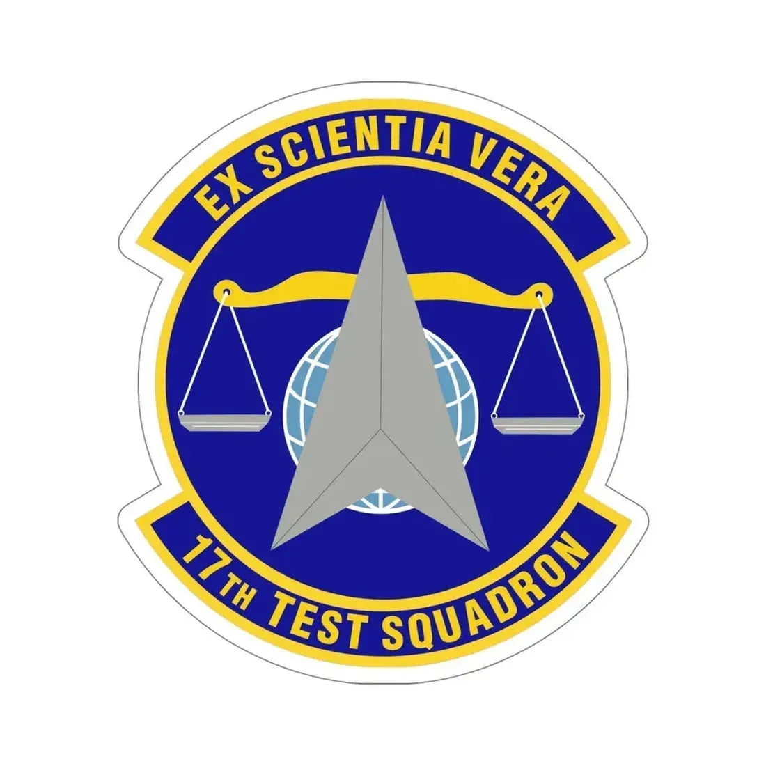 17th Test Squadron (U.S. Air Force) STICKER Vinyl Die-Cut Decal - The Sticker Space