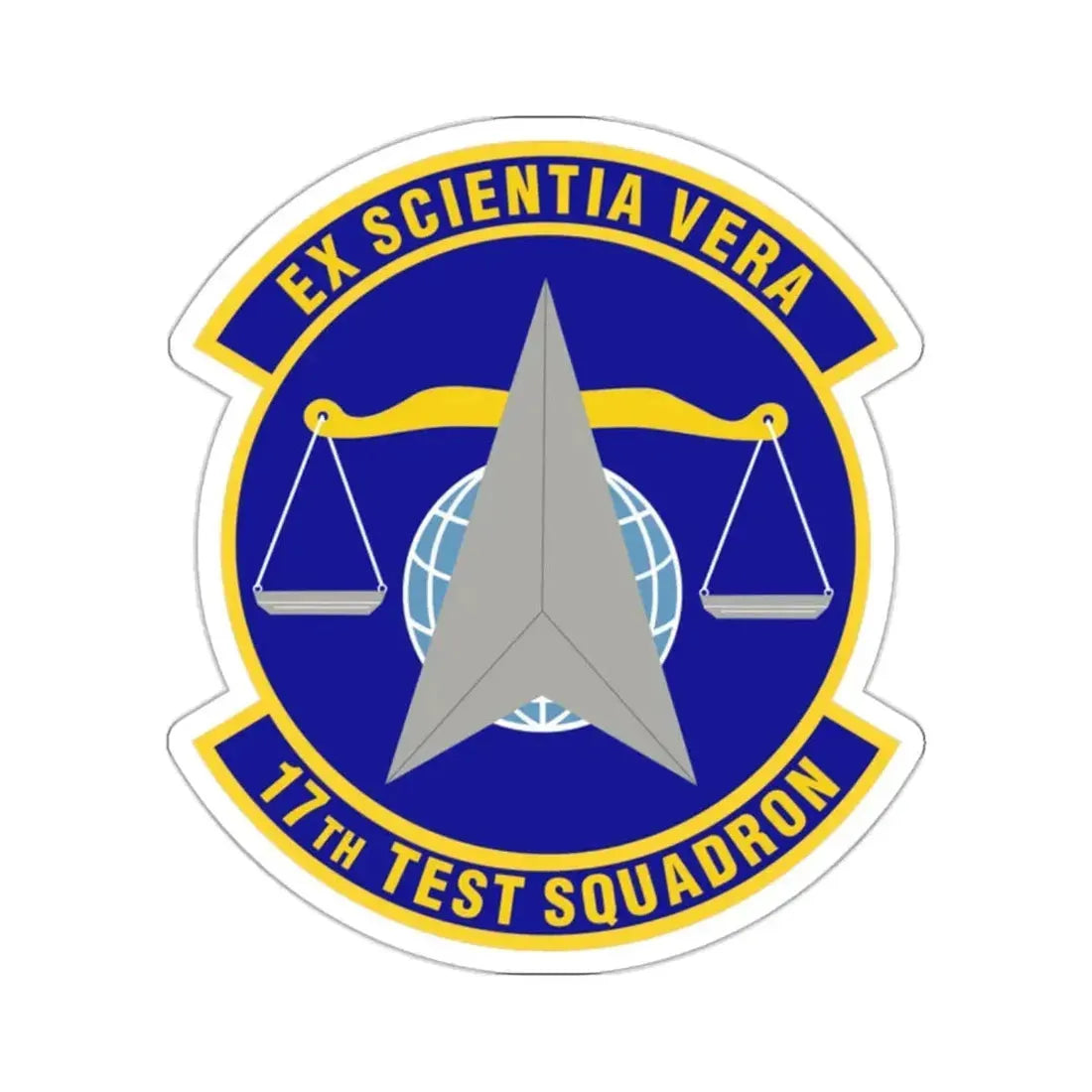 17th Test Squadron (U.S. Air Force) STICKER Vinyl Kiss-Cut Decal - The Sticker Space