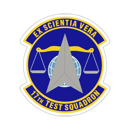 17th Test Squadron (U.S. Air Force) STICKER Vinyl Kiss-Cut Decal - The Sticker Space
