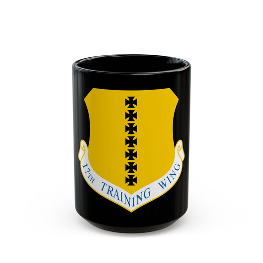 17th Training Wing (U.S. Air Force) Black Coffee Mug-15oz-The Sticker Space