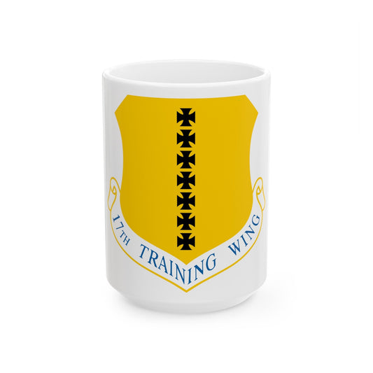 17th Training Wing (U.S. Air Force) White Coffee Mug-15oz-The Sticker Space