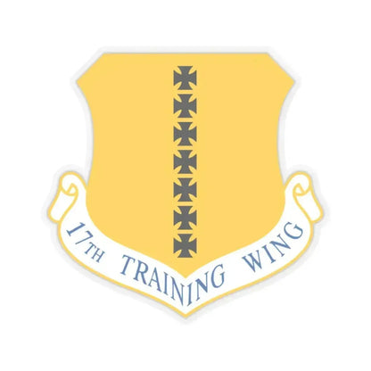 17th Training Wing (U.S. Air Force) STICKER Vinyl Kiss-Cut Decal 2 Inch Transparent - The Sticker Space