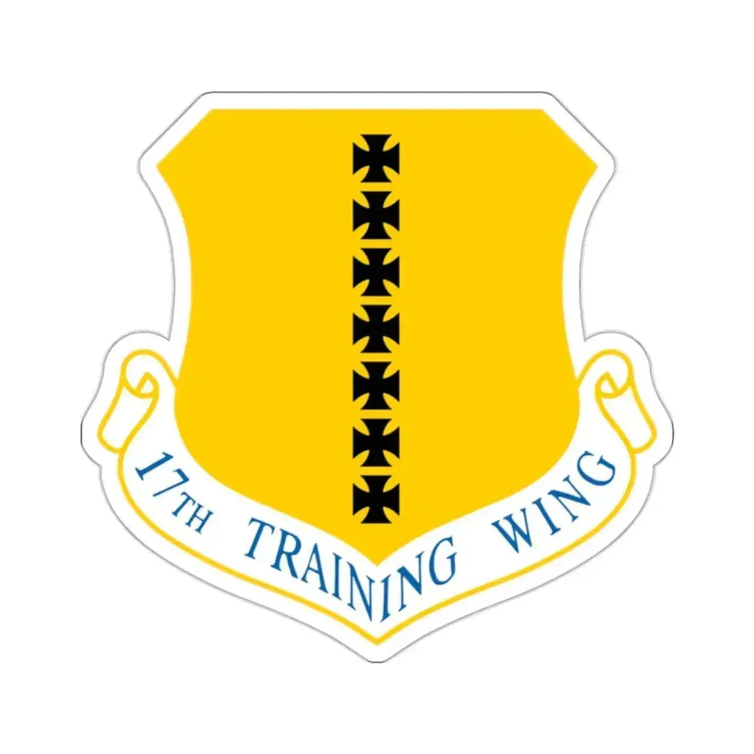 17th Training Wing (U.S. Air Force) STICKER Vinyl Kiss-Cut Decal 2 Inch White - The Sticker Space