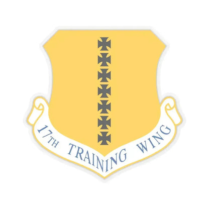 17th Training Wing (U.S. Air Force) STICKER Vinyl Kiss-Cut Decal 4 Inch Transparent - The Sticker Space