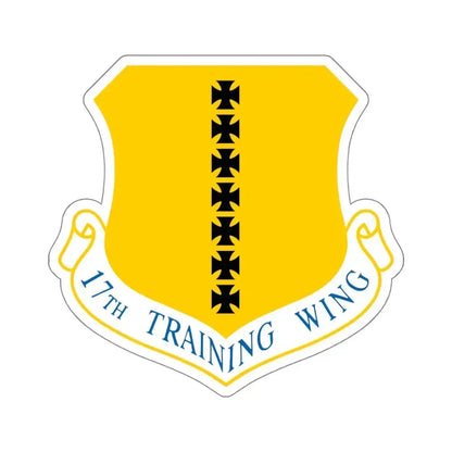 17th Training Wing (U.S. Air Force) STICKER Vinyl Kiss-Cut Decal 4 Inch White - The Sticker Space