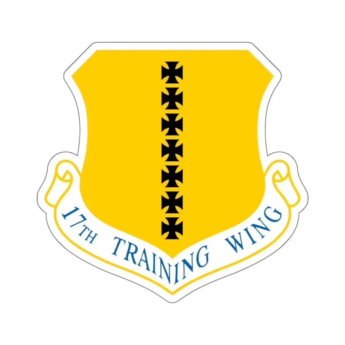 17th Training Wing (U.S. Air Force) STICKER Vinyl Kiss-Cut Decal 6 Inch White - The Sticker Space