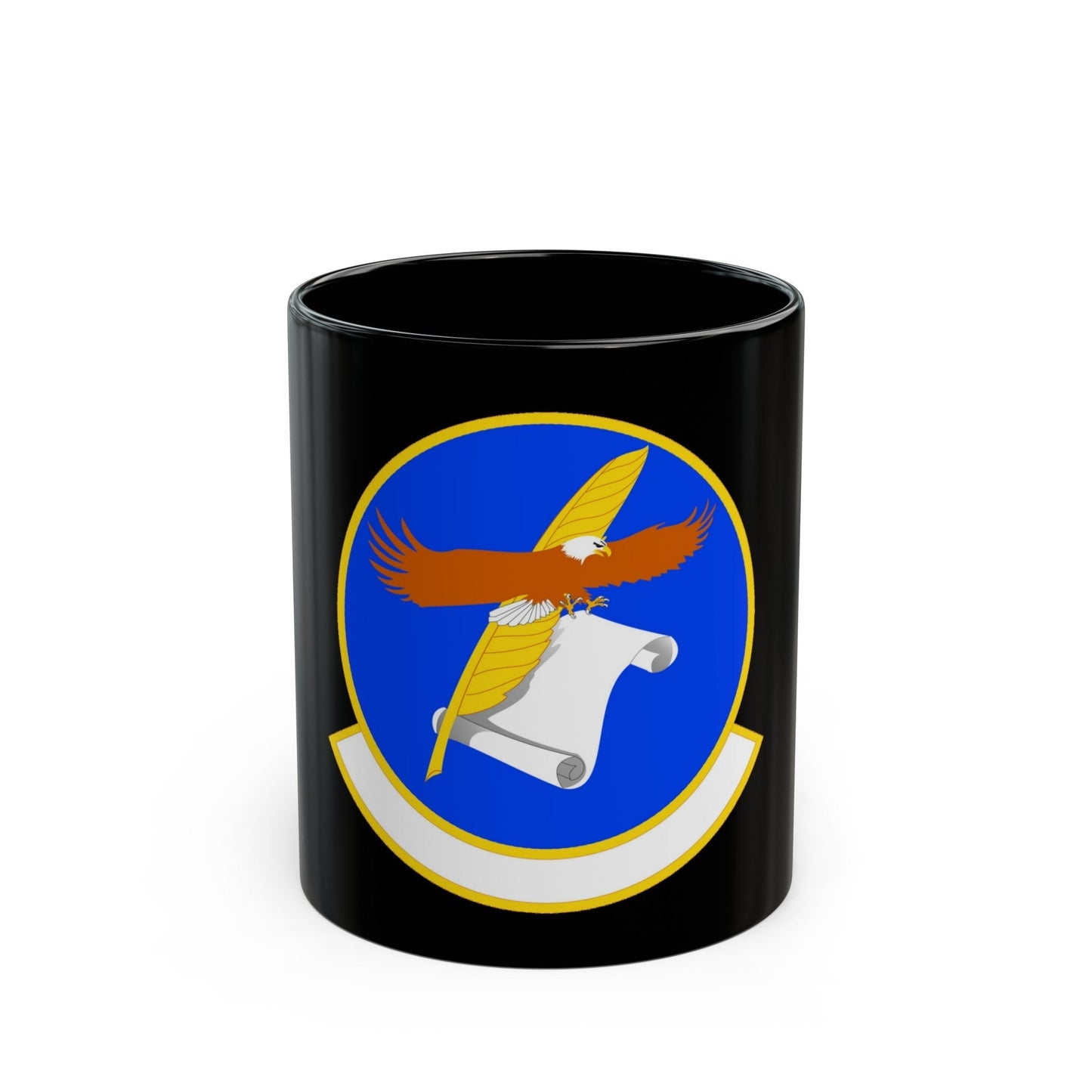 18 Contracting Squadron PACAF (U.S. Air Force) Black Coffee Mug-11oz-The Sticker Space