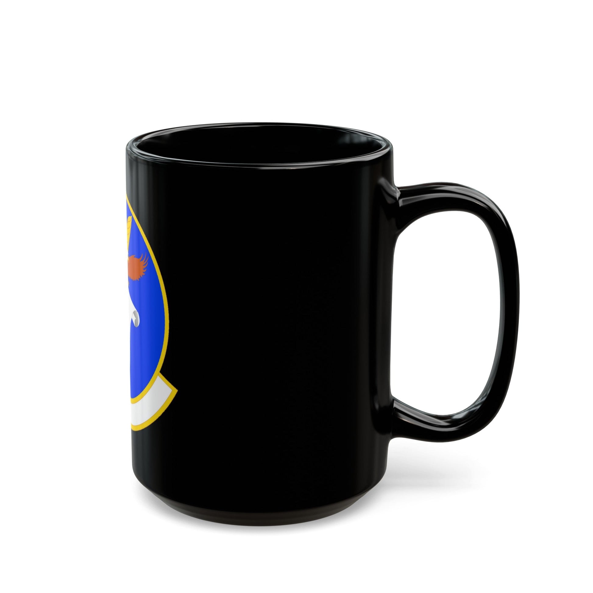 18 Contracting Squadron PACAF (U.S. Air Force) Black Coffee Mug-The Sticker Space