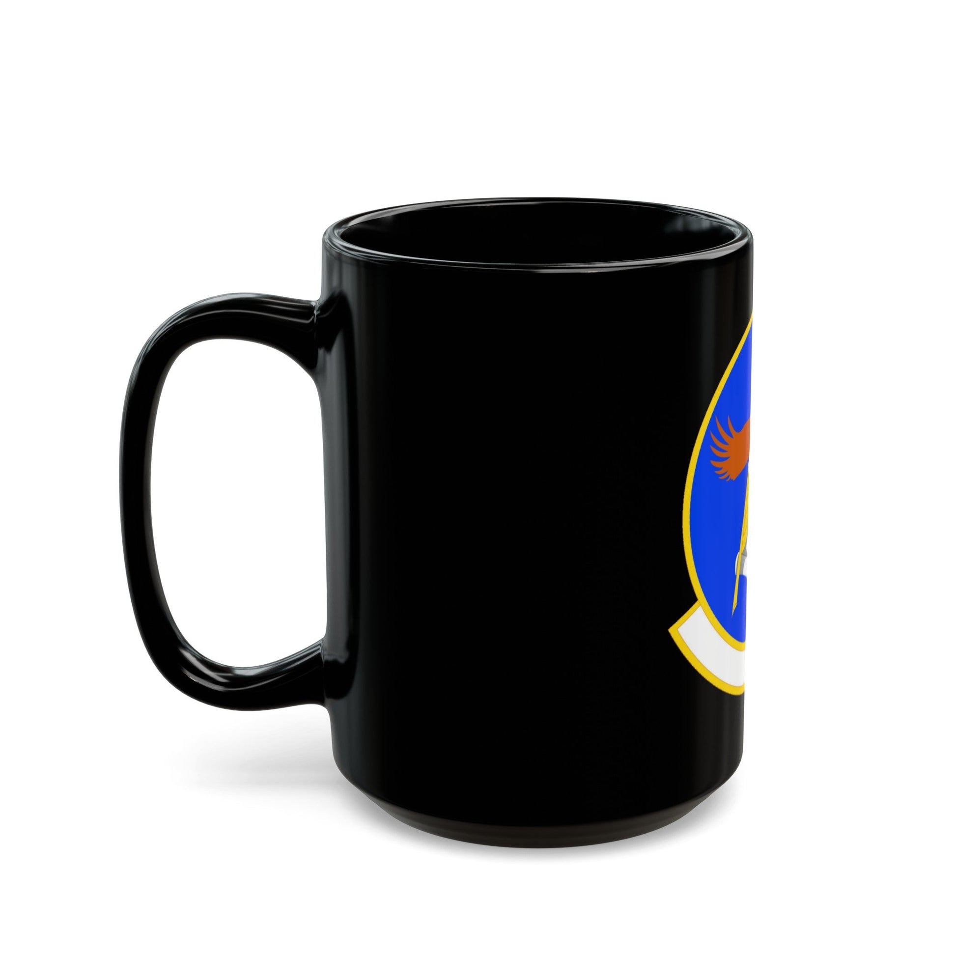 18 Contracting Squadron PACAF (U.S. Air Force) Black Coffee Mug-The Sticker Space