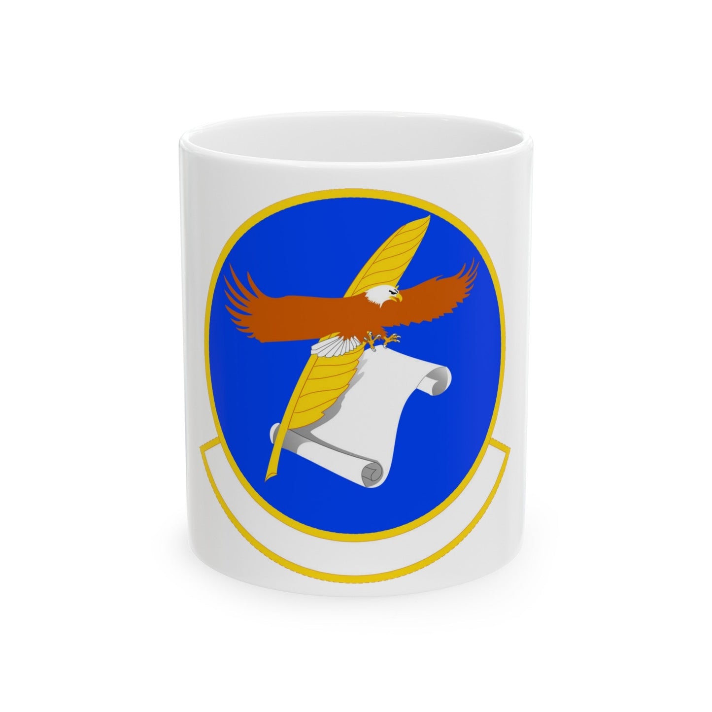 18 Contracting Squadron PACAF (U.S. Air Force) White Coffee Mug-11oz-The Sticker Space