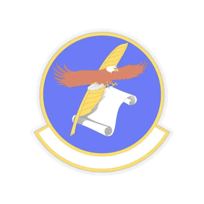 18 Contracting Squadron PACAF (U.S. Air Force) STICKER Vinyl Kiss-Cut Decal 3 Inch Transparent - The Sticker Space