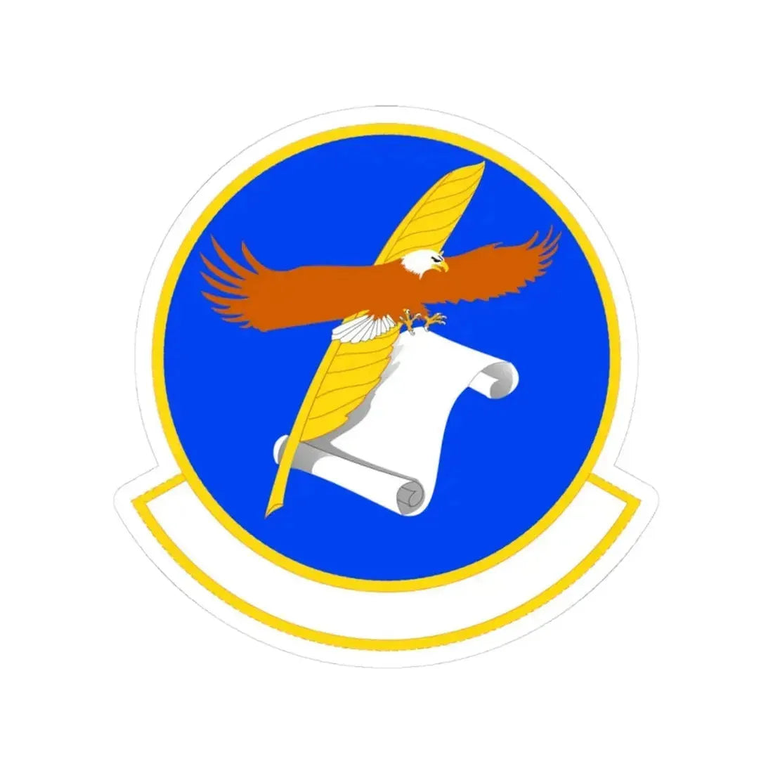 18 Contracting Squadron PACAF (U.S. Air Force) STICKER Vinyl Kiss-Cut Decal 3 Inch White - The Sticker Space