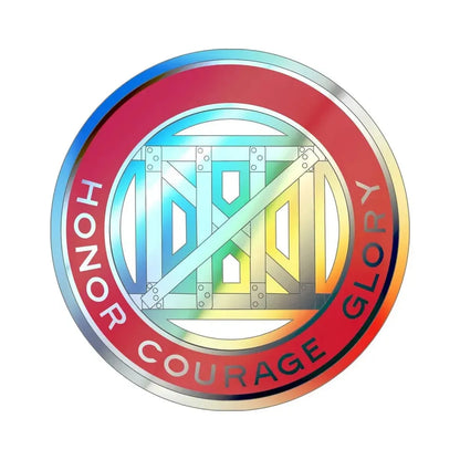 18 Engineer Battalion (U.S. Army) Holographic STICKER Die-Cut Vinyl Decal - The Sticker Space