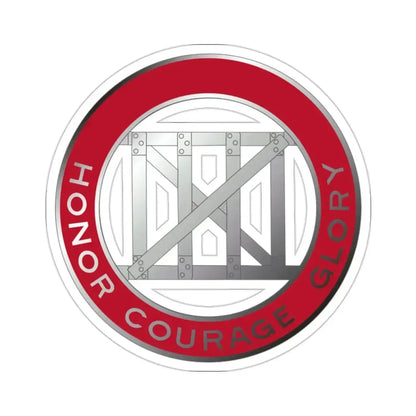 18 Engineer Battalion (U.S. Army) STICKER Vinyl Die-Cut Decal 2 Inch - The Sticker Space