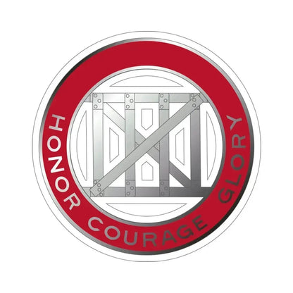 18 Engineer Battalion (U.S. Army) STICKER Vinyl Die-Cut Decal 5 Inch - The Sticker Space