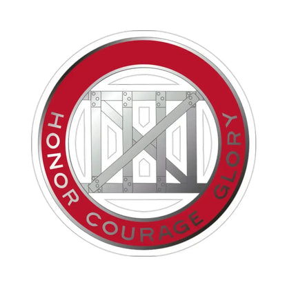 18 Engineer Battalion (U.S. Army) STICKER Vinyl Die-Cut Decal - The Sticker Space