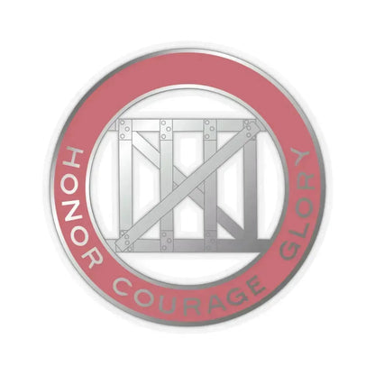 18 Engineer Battalion (U.S. Army) STICKER Vinyl Kiss-Cut Decal 3 Inch Transparent - The Sticker Space