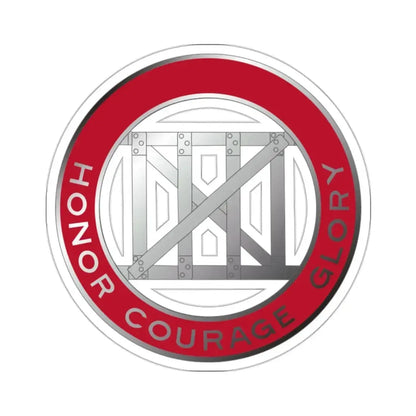 18 Engineer Battalion (U.S. Army) STICKER Vinyl Kiss-Cut Decal - The Sticker Space