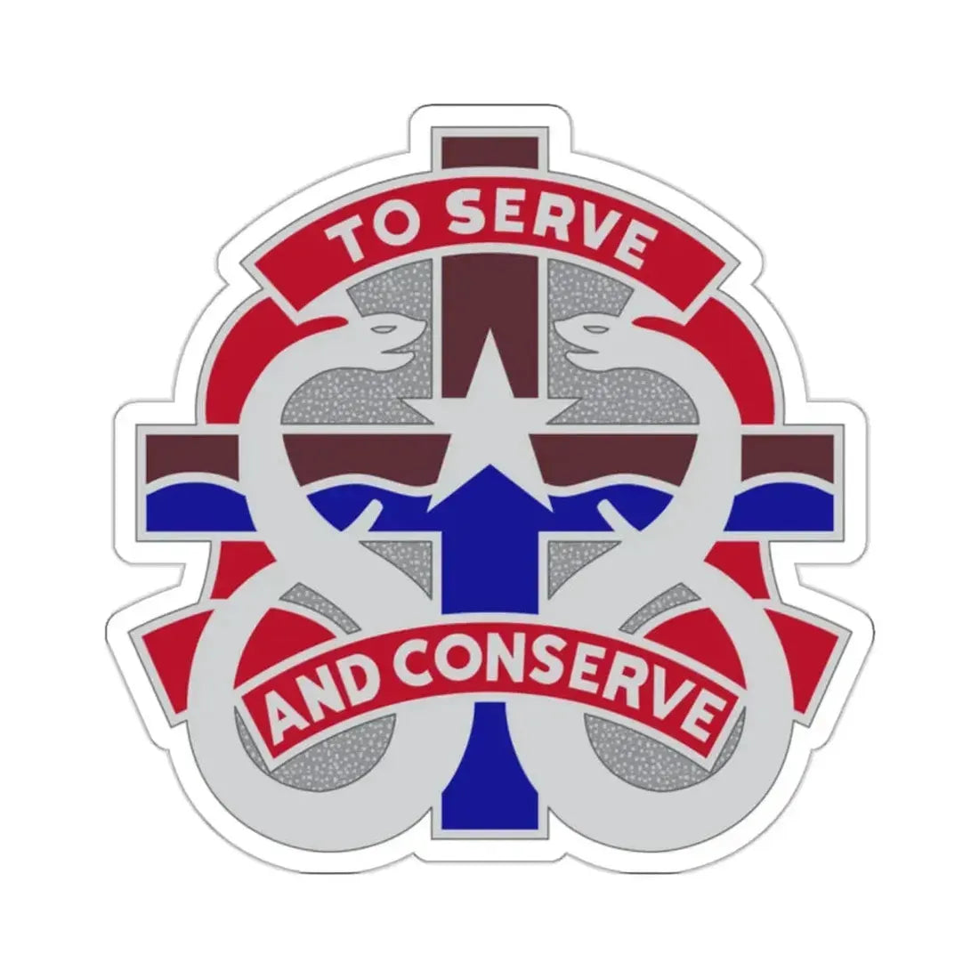 18 Field Hospital (U.S. Army) STICKER Vinyl Kiss-Cut Decal - The Sticker Space