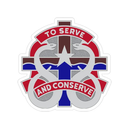 18 Field Hospital (U.S. Army) Transparent STICKER Die-Cut Vinyl Decal - The Sticker Space