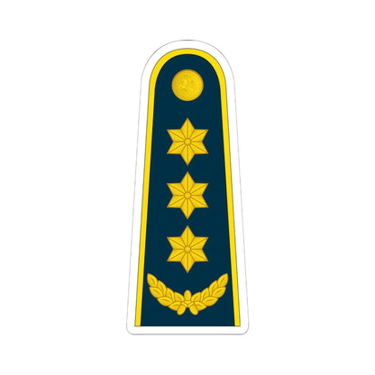 18 Lithuania Air Force COL (Lithuania) (Military Rank) STICKER Vinyl Kiss-Cut Decal 6 Inch White - The Sticker Space