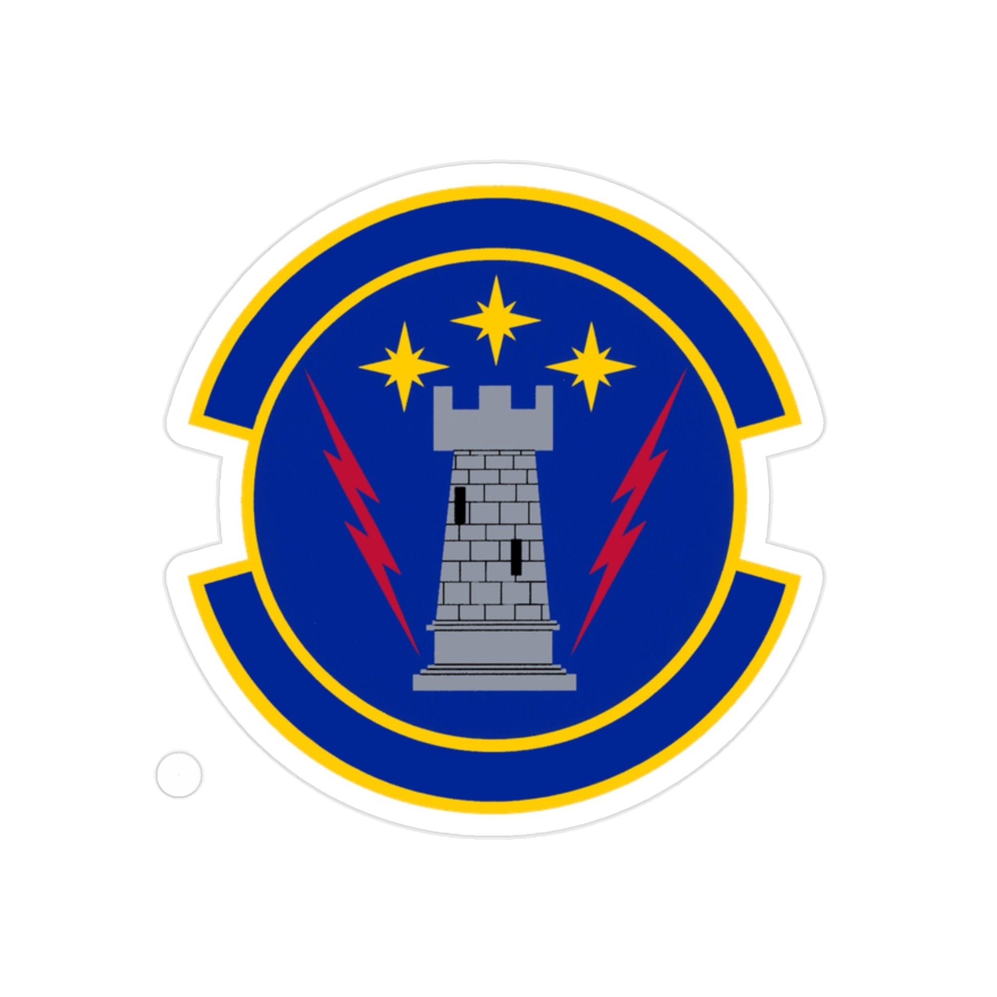 18 Maintenance Operations Squadron PACAF (U.S. Air Force) REVERSE PRINT Transparent STICKER-2" × 2"-The Sticker Space